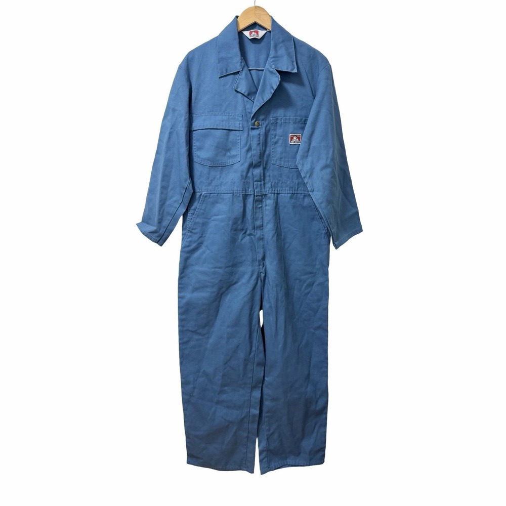 Ben Davis Mens Utility Coveralls Size 42 R Postman Mechanics Carpenter USA Made